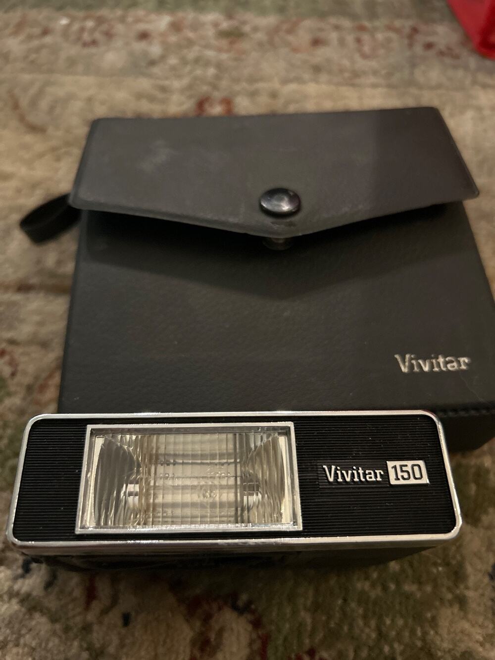 Vivitar Flash and case